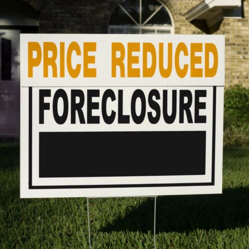 Yard Sign with H-Stake